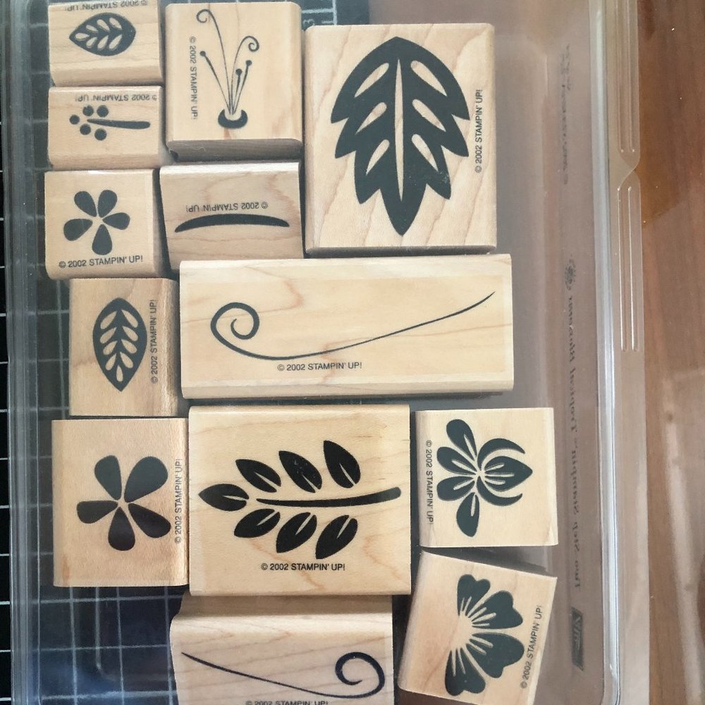 Stampin' Up!  Two-Step Stampin - Tropical Blossoms